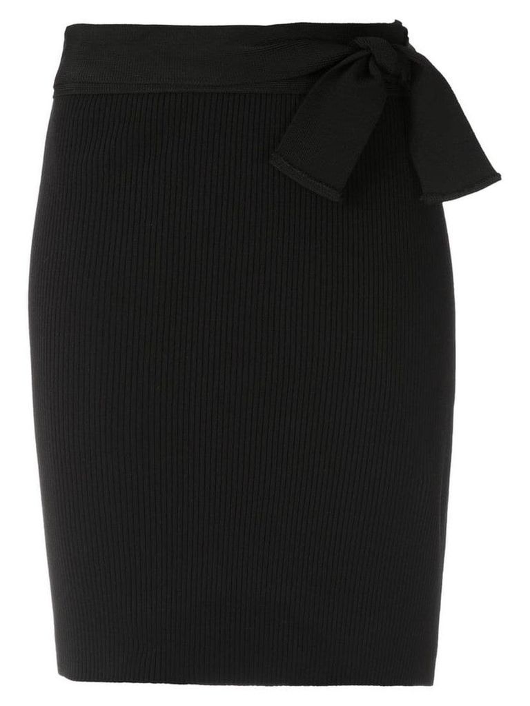 Magrella Pareo short skirt - Black