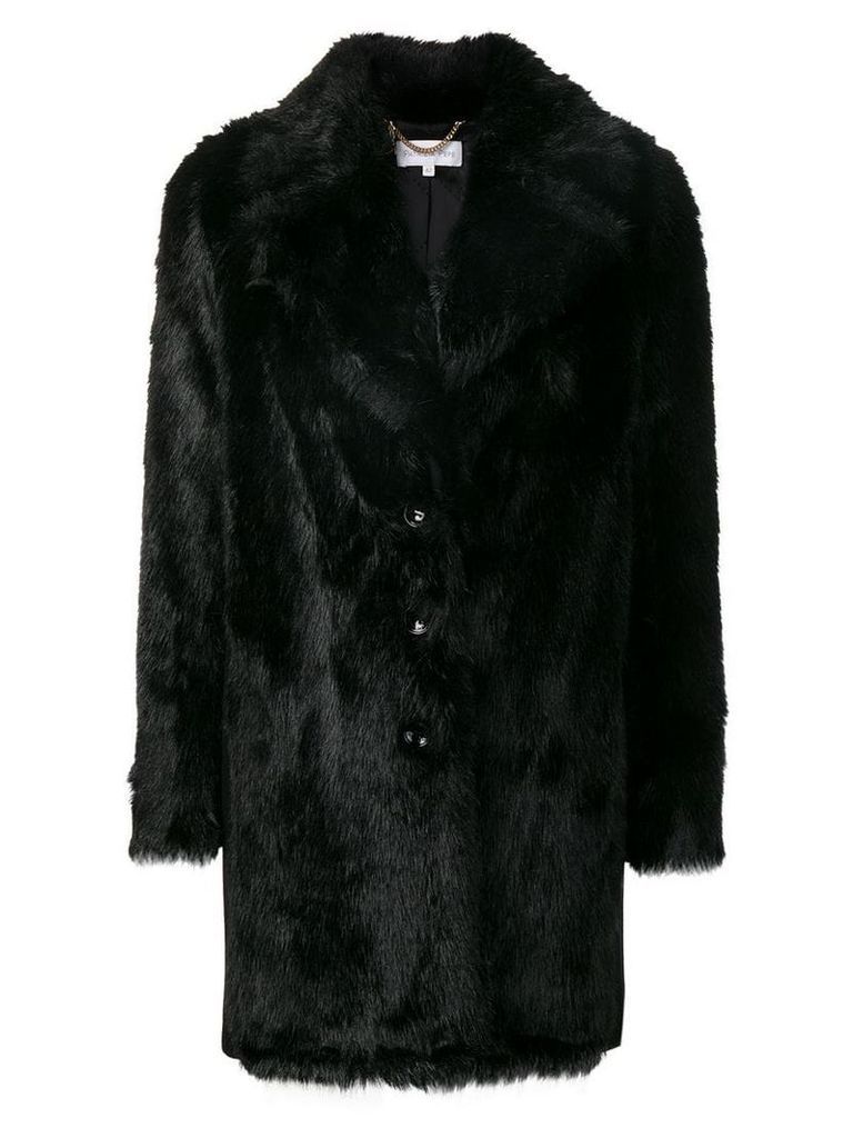 Patrizia Pepe fitted coat - Black