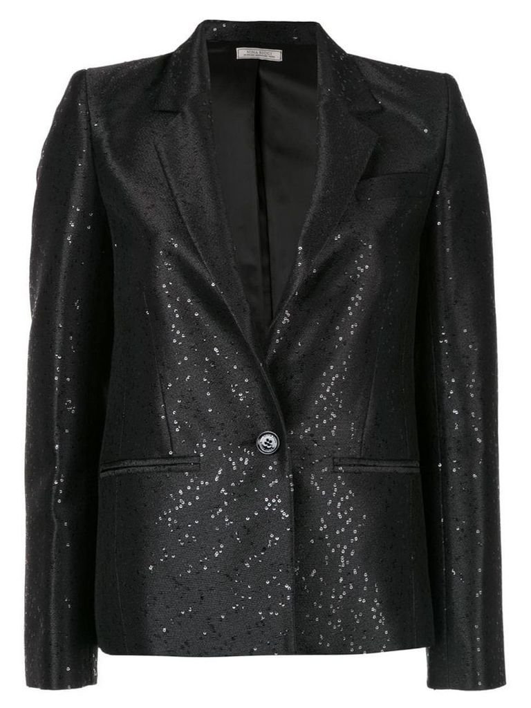 Nina Ricci sequined blazer - Black
