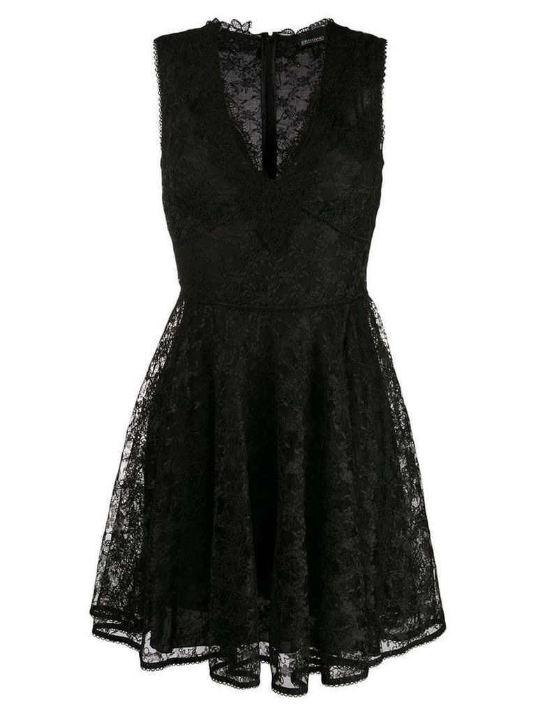 Ermanno Ermanno lace mini dress - Black
