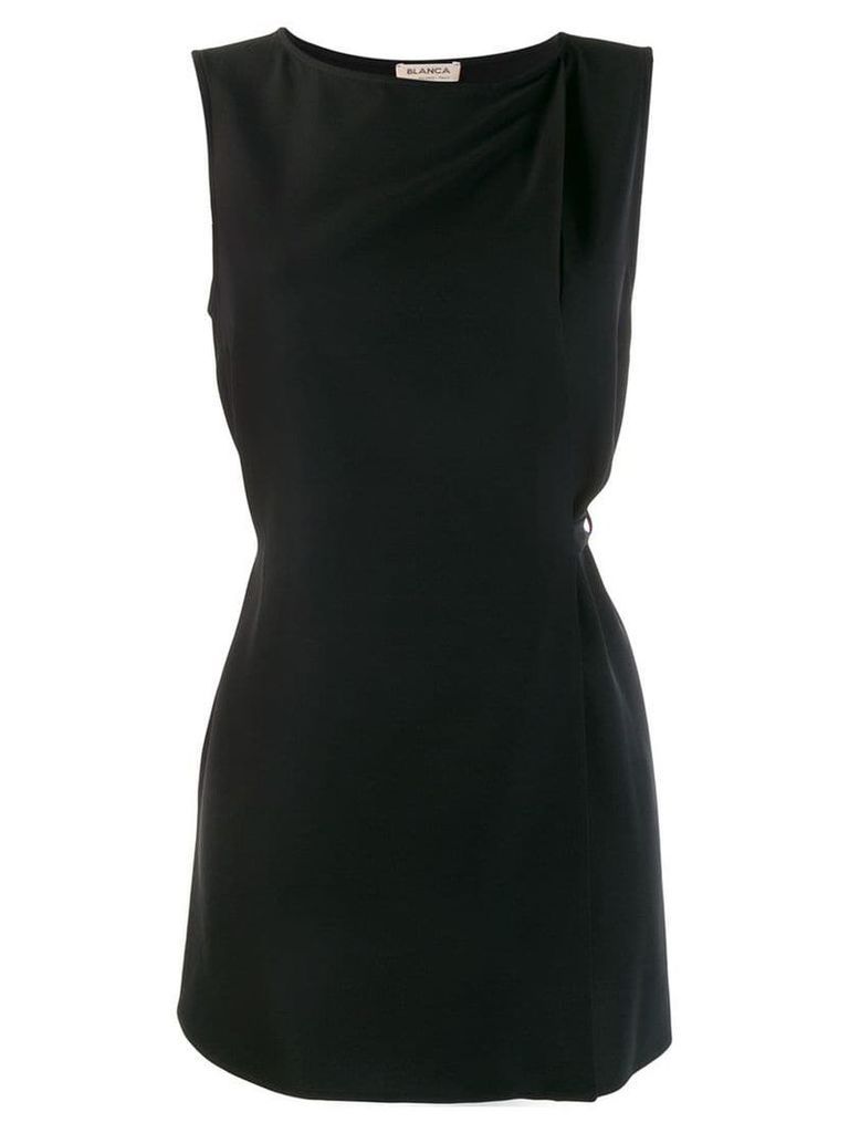 Blanca sleeveless fitted dress - Black