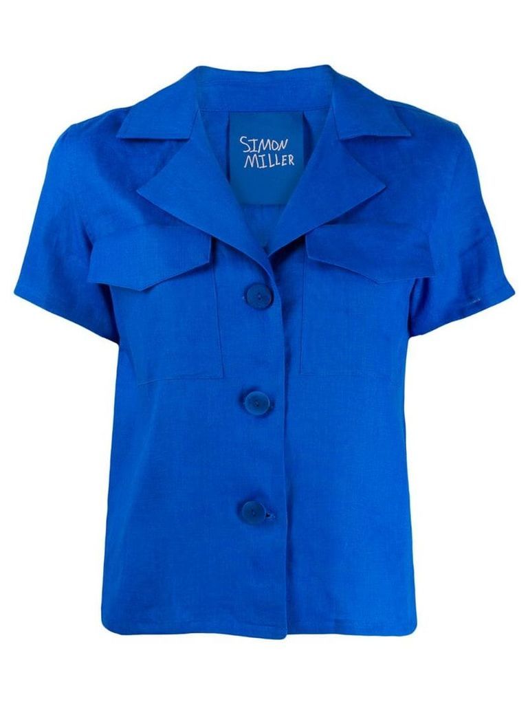 Simon Miller short sleeve shirt - Blue
