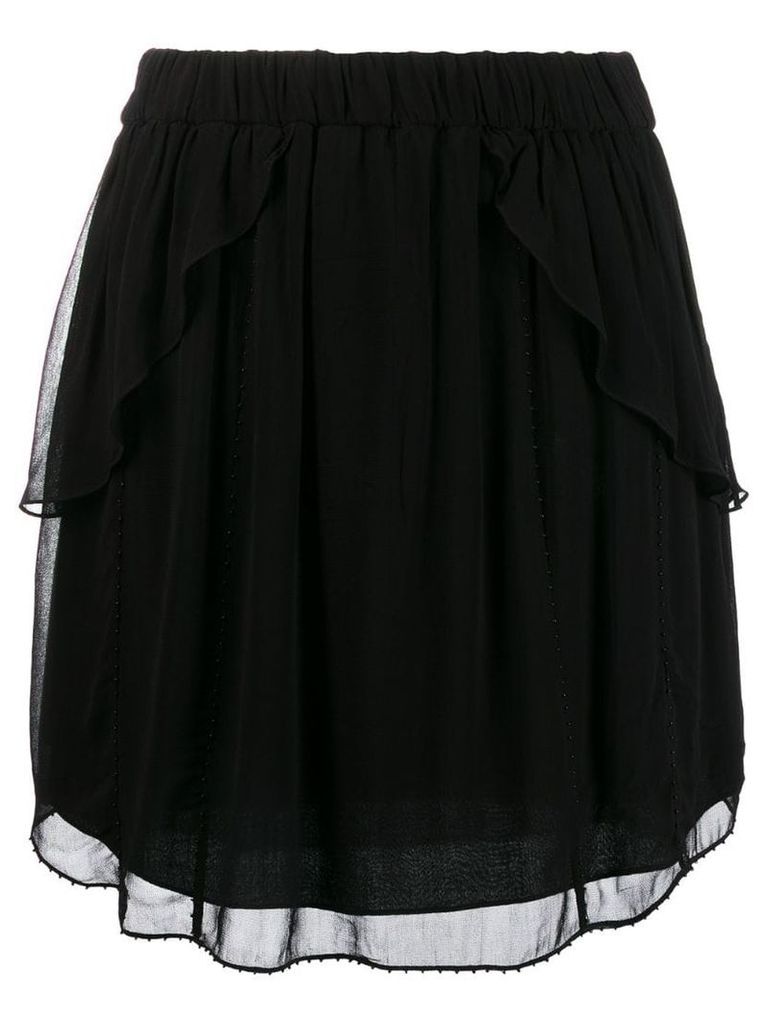 Iro layered skirt - Black