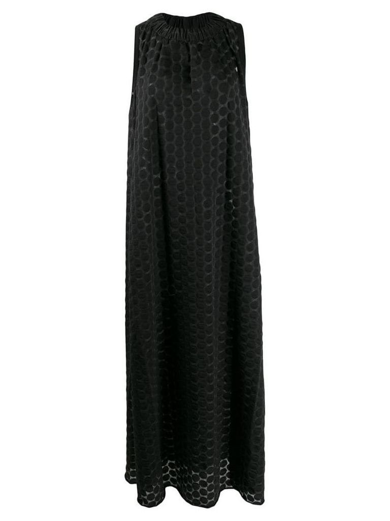 Pierantoniogaspari dotted maxi dress - Black