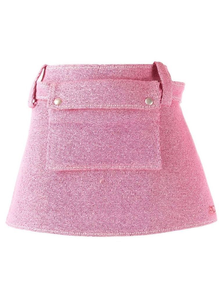 Courrèges mini skirt - Pink