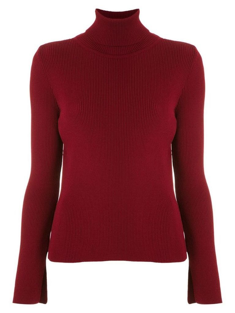Egrey high neck sweater - Red