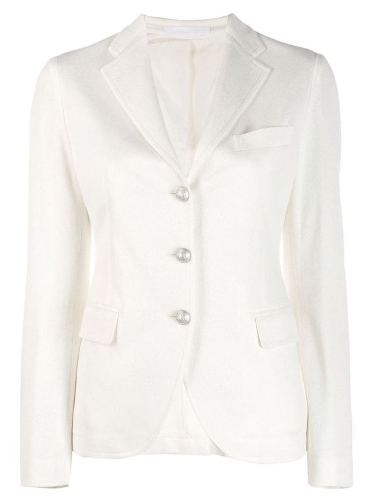 Tagliatore structured blazer - White