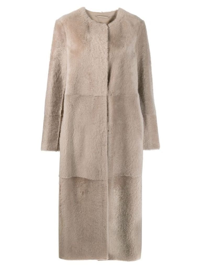 'S Max Mara longline coat - Grey