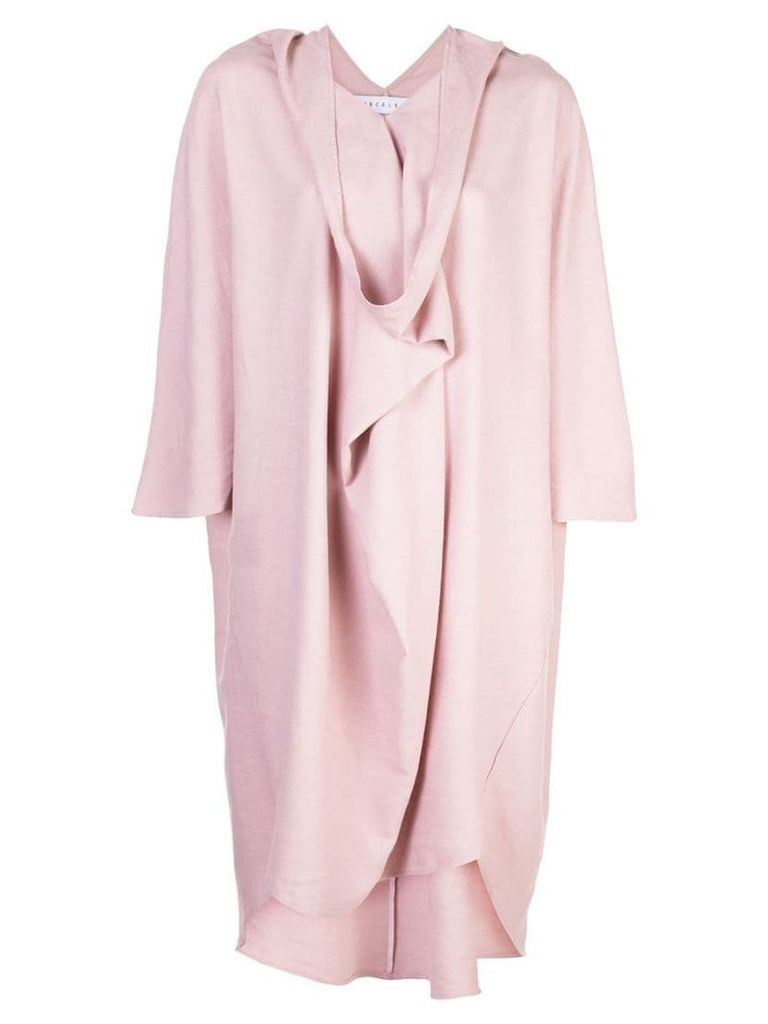 The Celect flared poncho dress - Pink