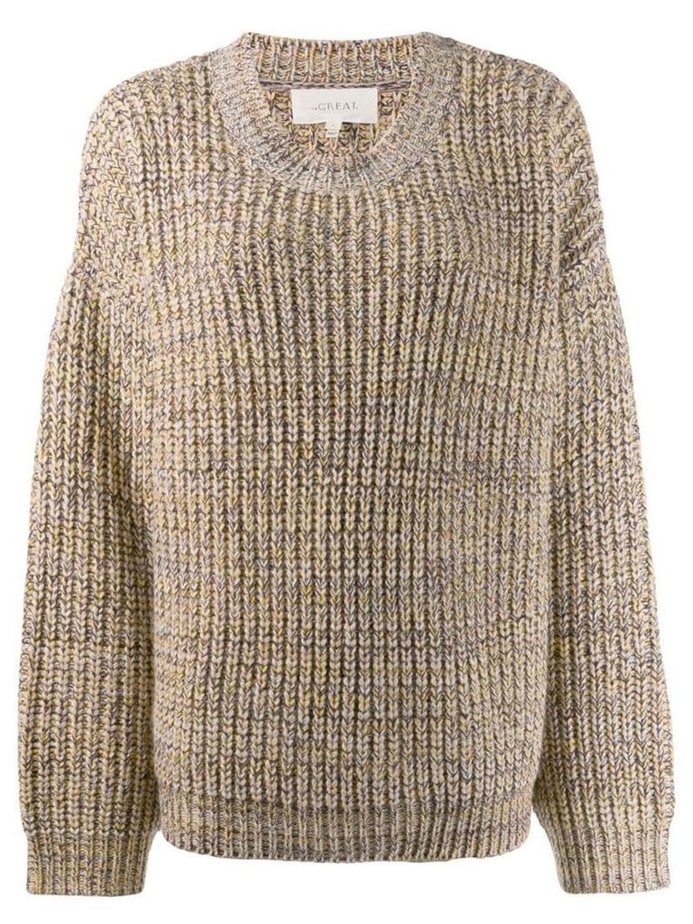 The Great. knitted jumper - Neutrals