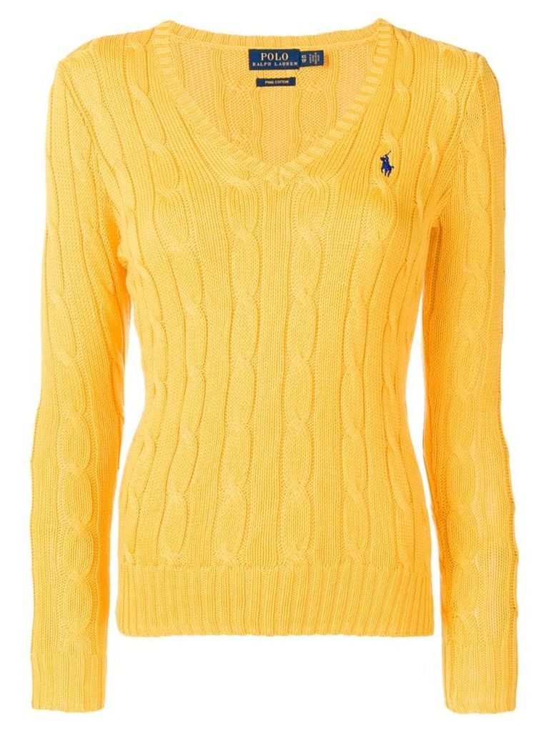 Polo Ralph Lauren cable knit jumper - Yellow