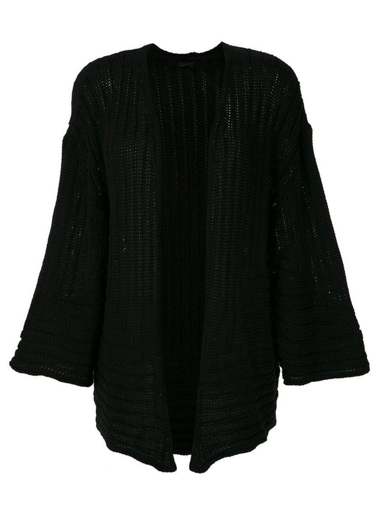 Osklen knitted kimono - Black