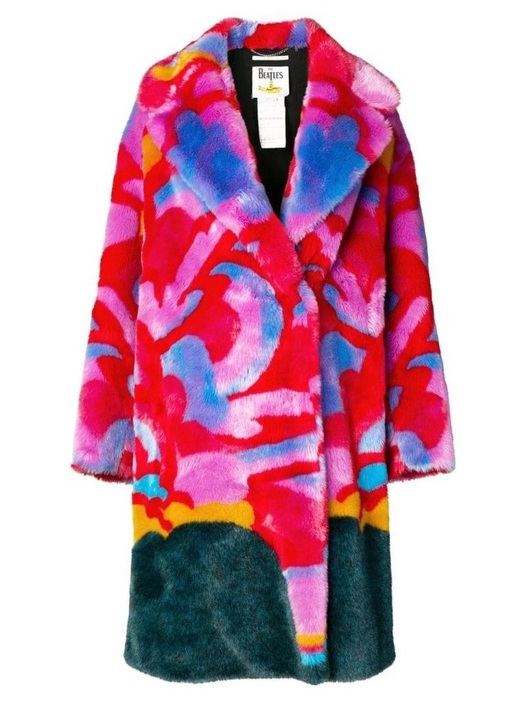Stella McCartney All Together Now Fur Free coat - Pink