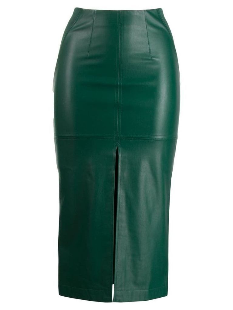 Patrizia Pepe front slit skirt - Green