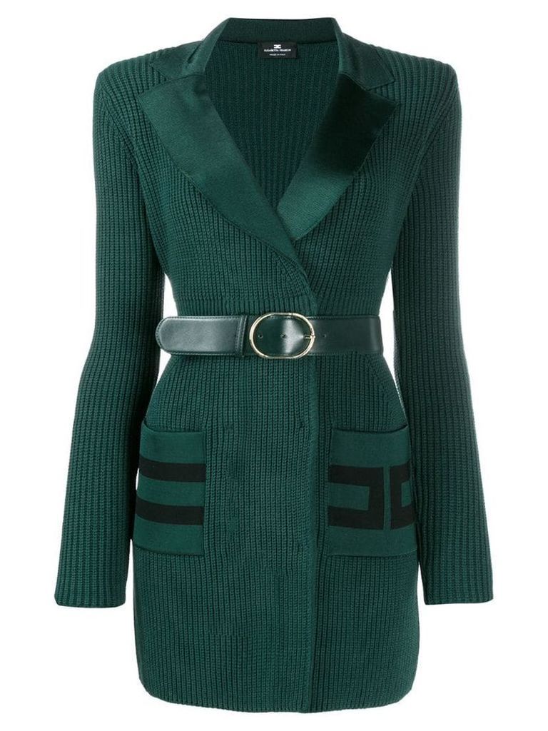 Elisabetta Franchi blazer-style dress - Green