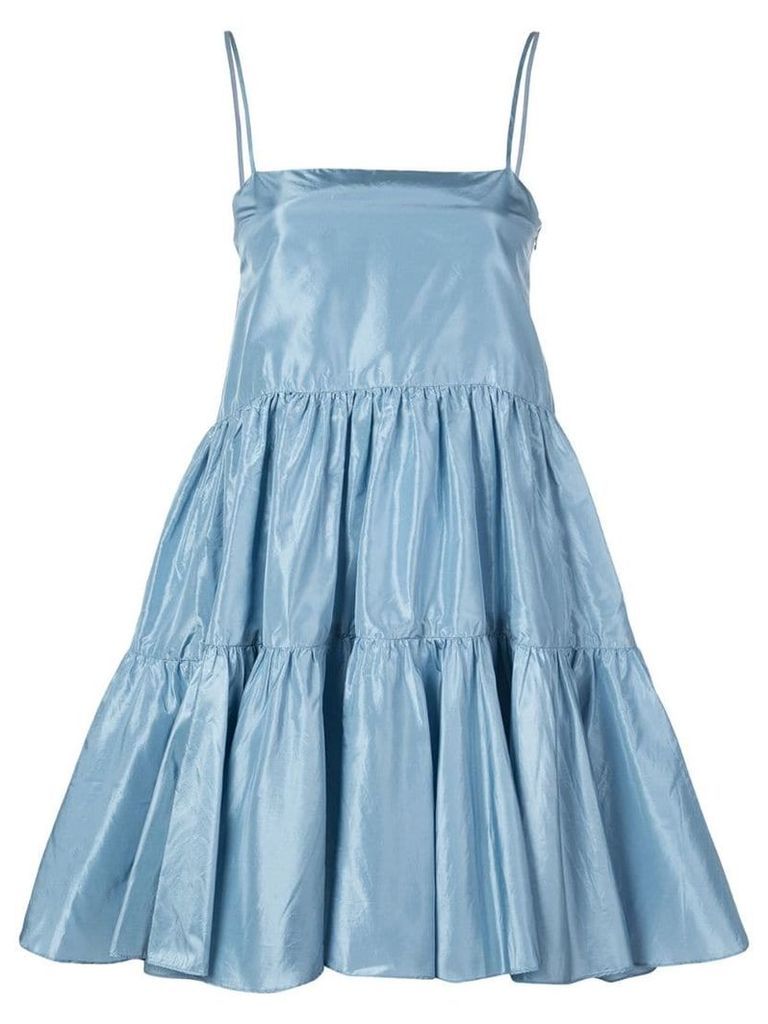 Cynthia Rowley Sky tiered mini dress - Blue