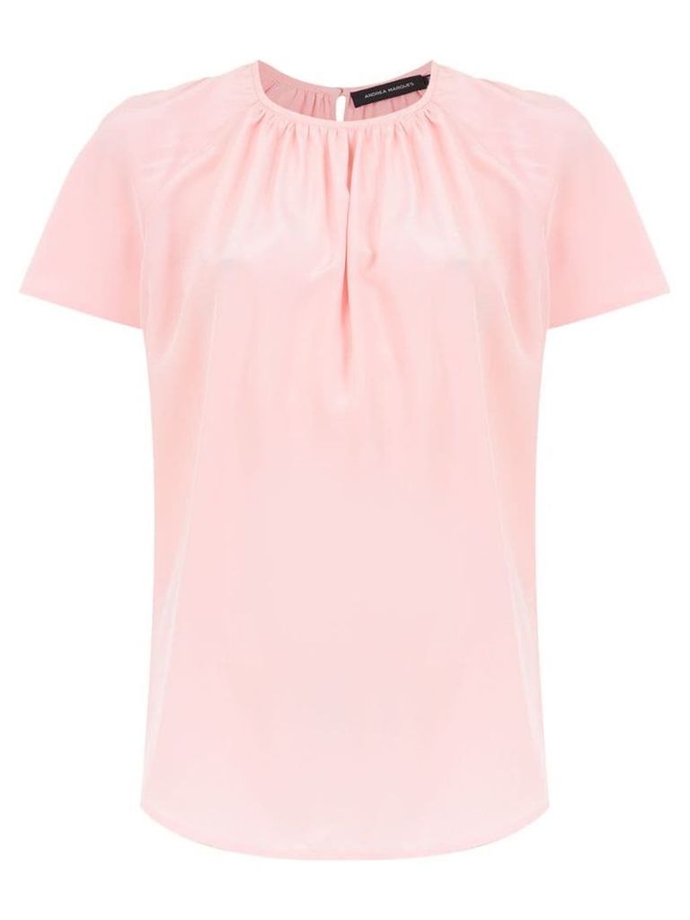 Andrea Marques silk blouse - Pink