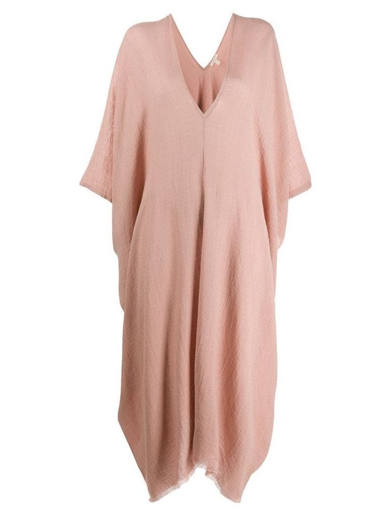 Eileen Fisher oversized tunic dress - Neutrals