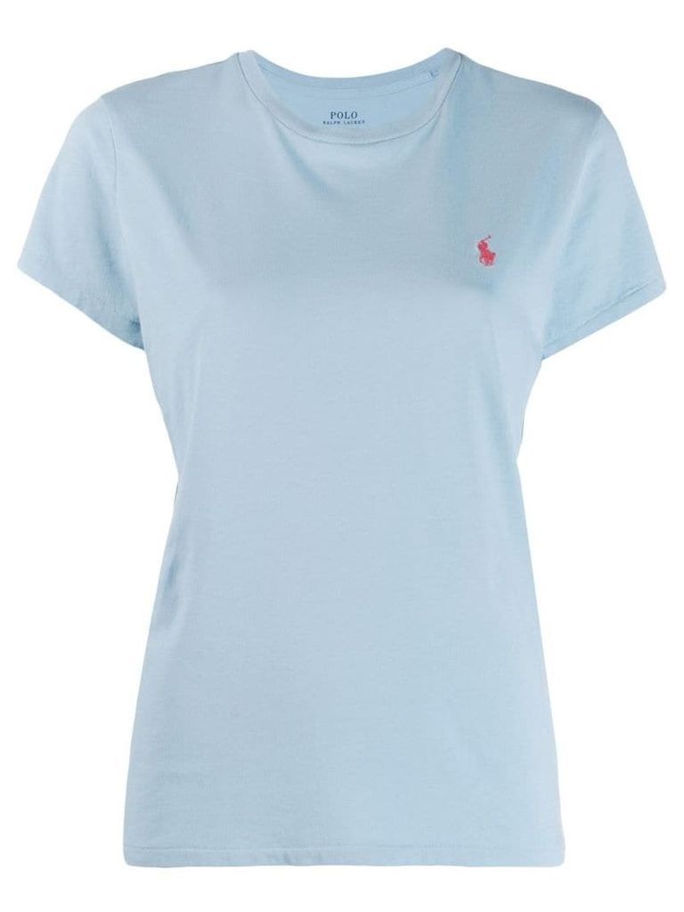 Polo Ralph Lauren logo crew neck T-shirt - Blue