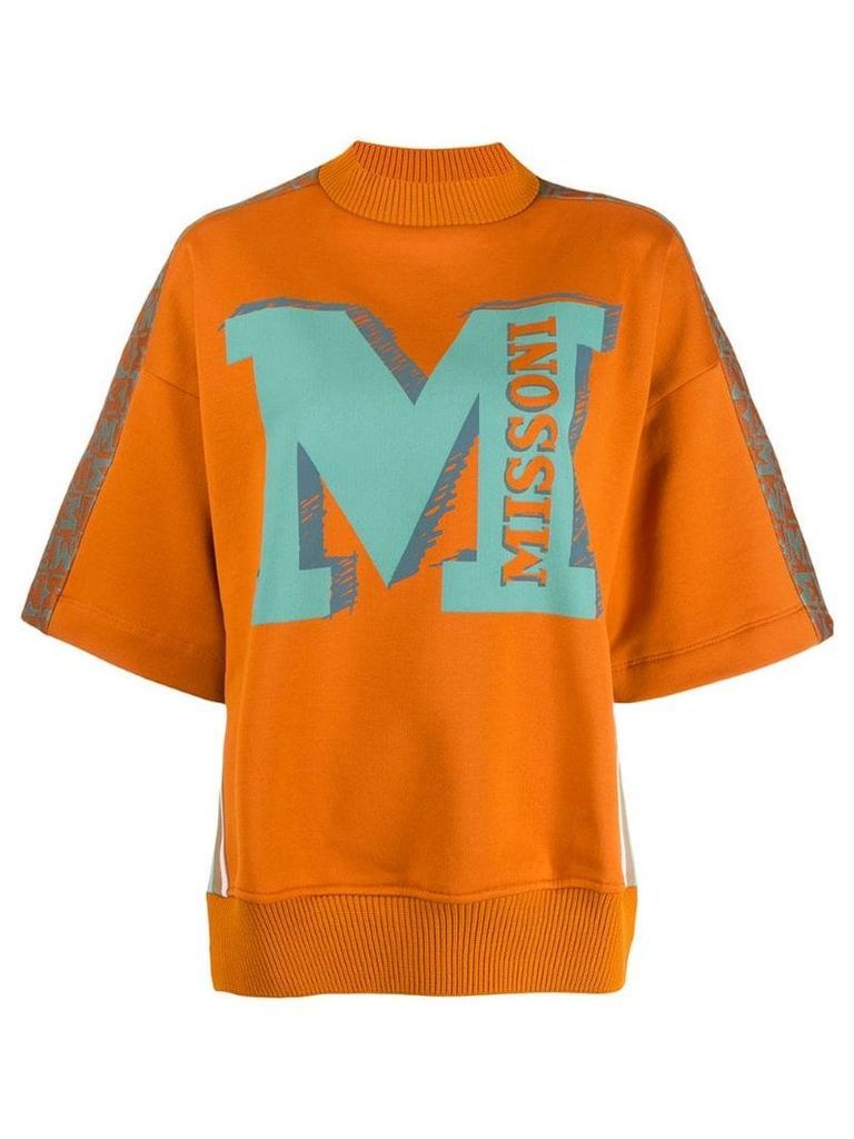 Missoni logo sweatshirt - Orange
