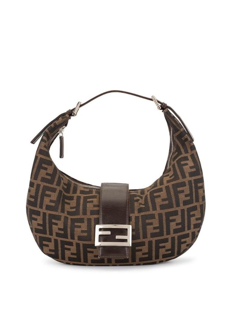 Fendi Pre-Owned Zucca pattern shoulder bag - Brown