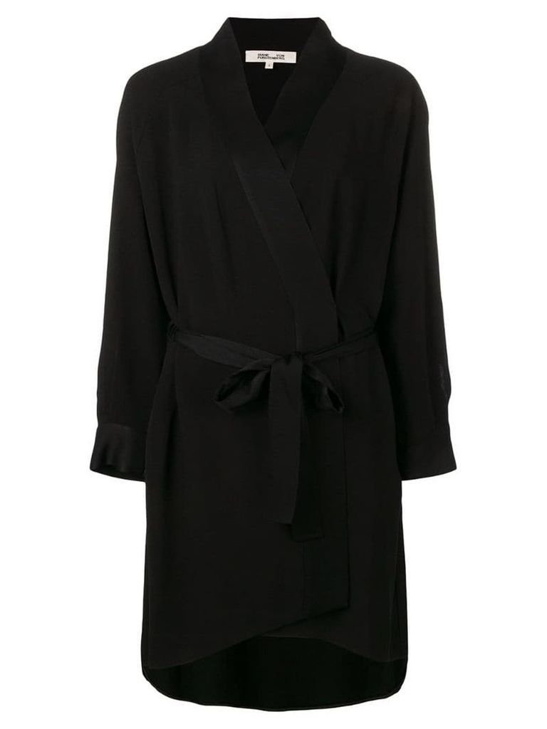 Diane von Furstenberg Deon woven dress - Black