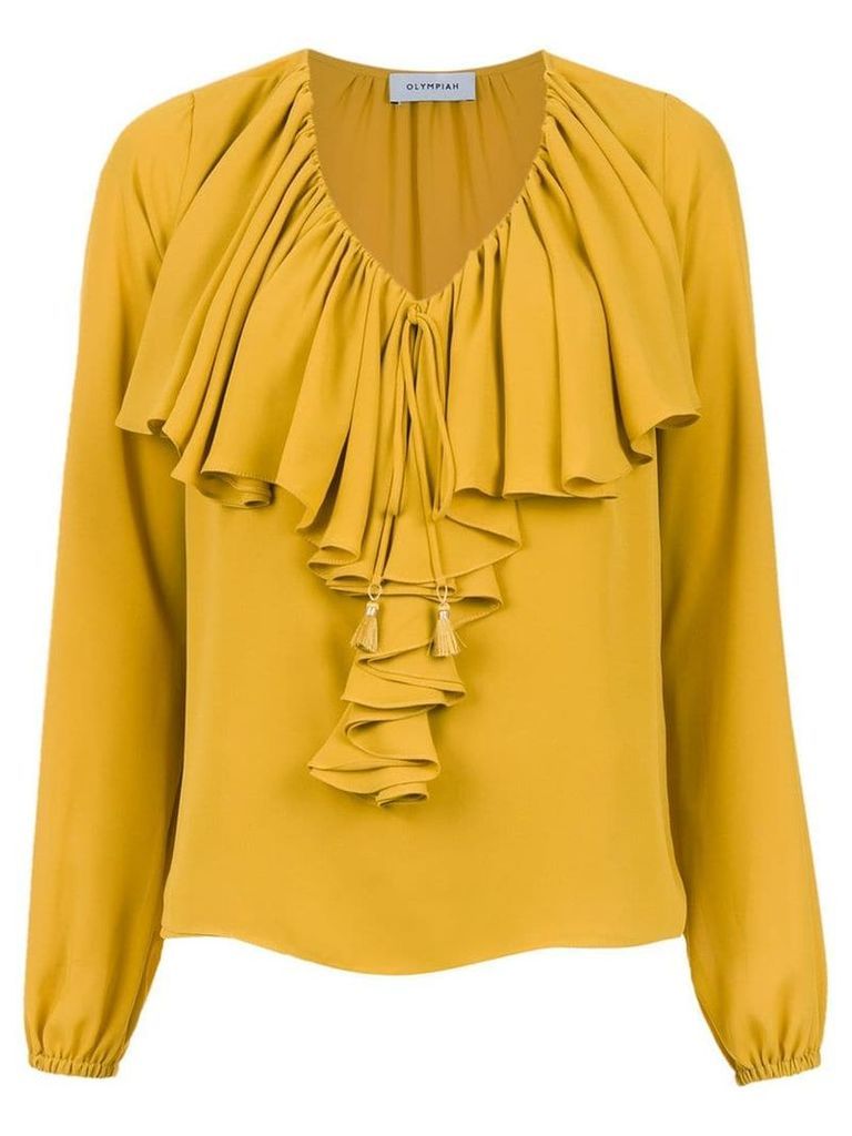 Olympiah Juli ruffled blouse - Yellow
