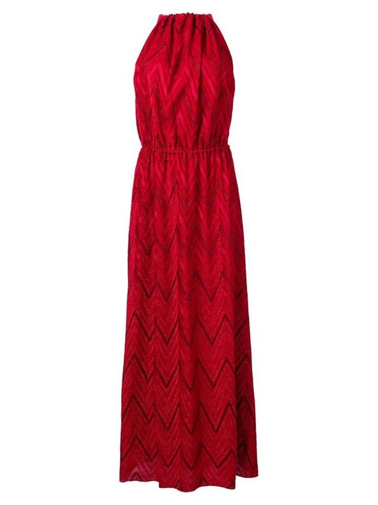M Missoni sleeveless long dress - Red