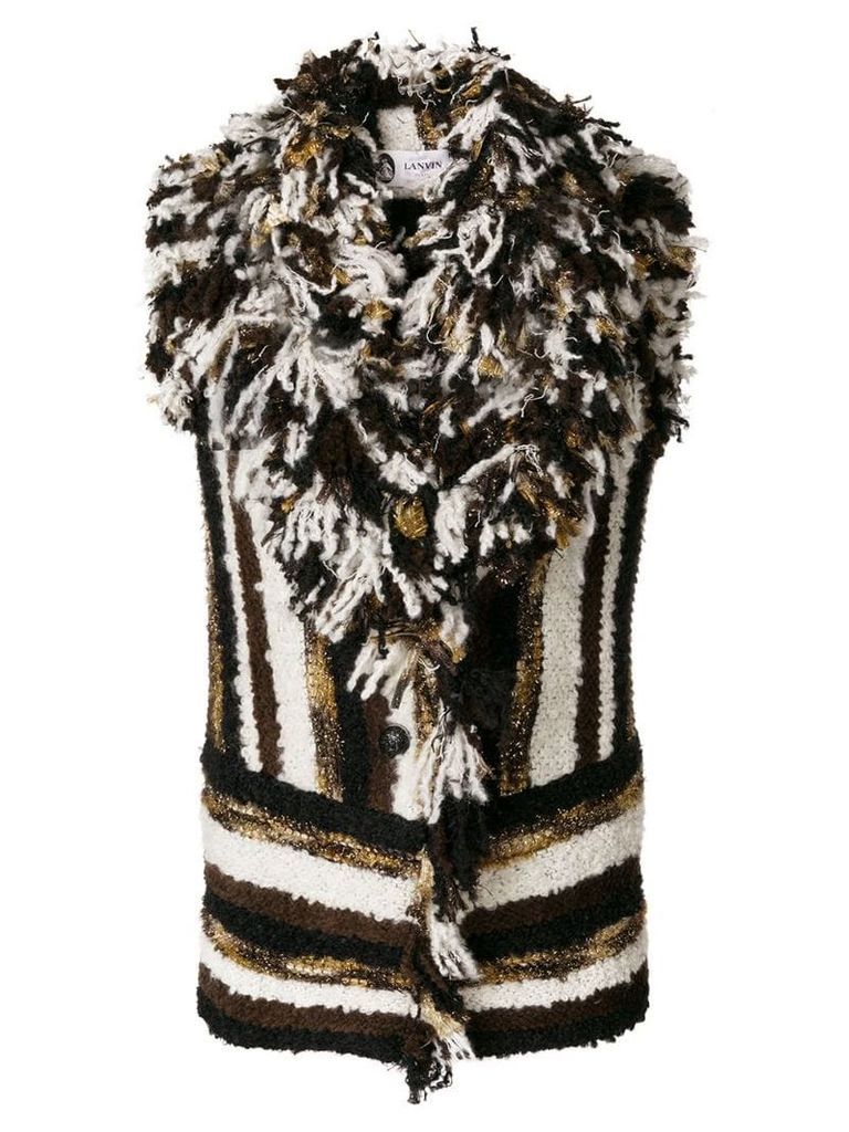 Lanvin striped knitted vest - Multicolour