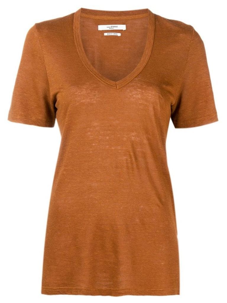 Isabel Marant Étoile Kranger T-shirt - Brown
