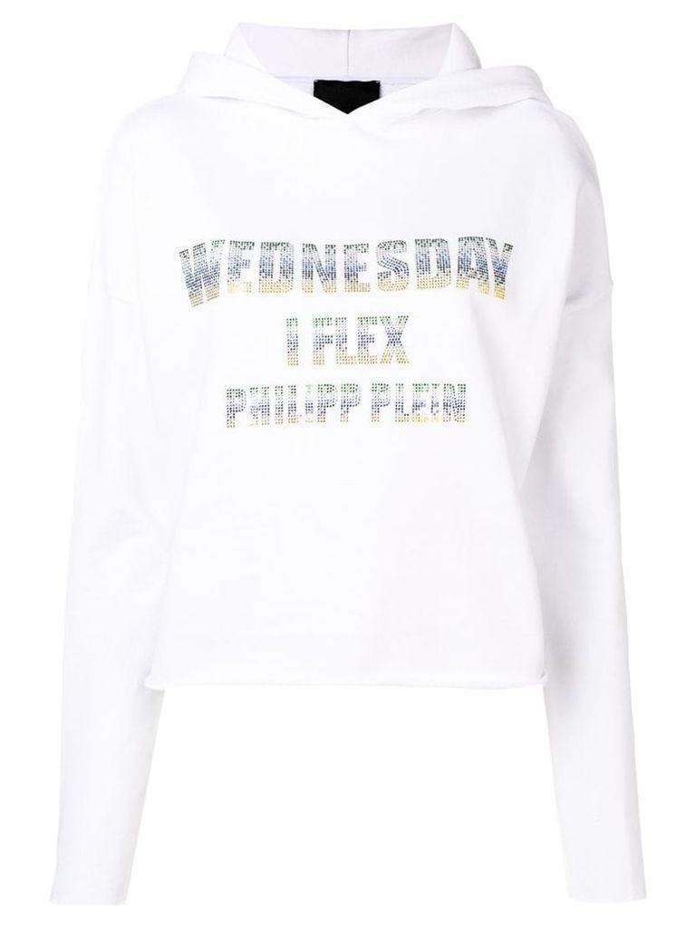 Philipp Plein Wednesday hoodie - White