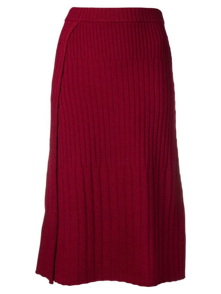 Joseph knitted midi skirt - Red