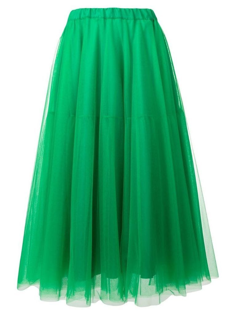 P.A.R.O.S.H. full tulle skirt - Green