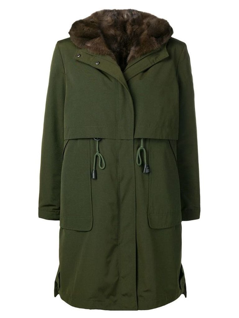 Liska hooded coat - Green