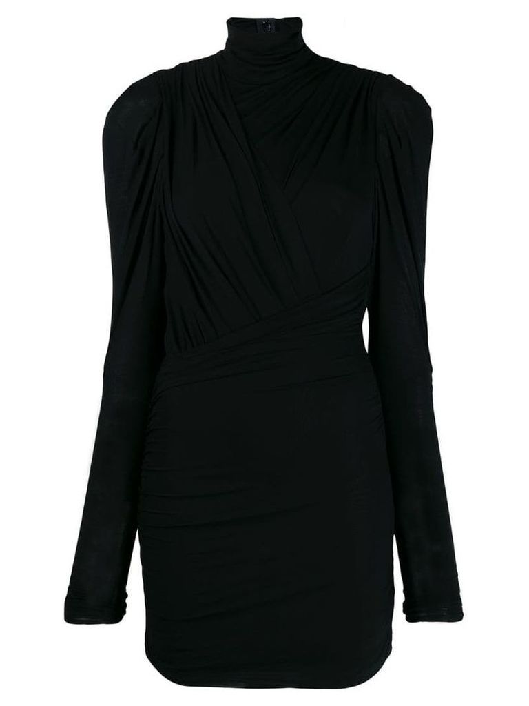 Isabel Marant draped party dress - Black