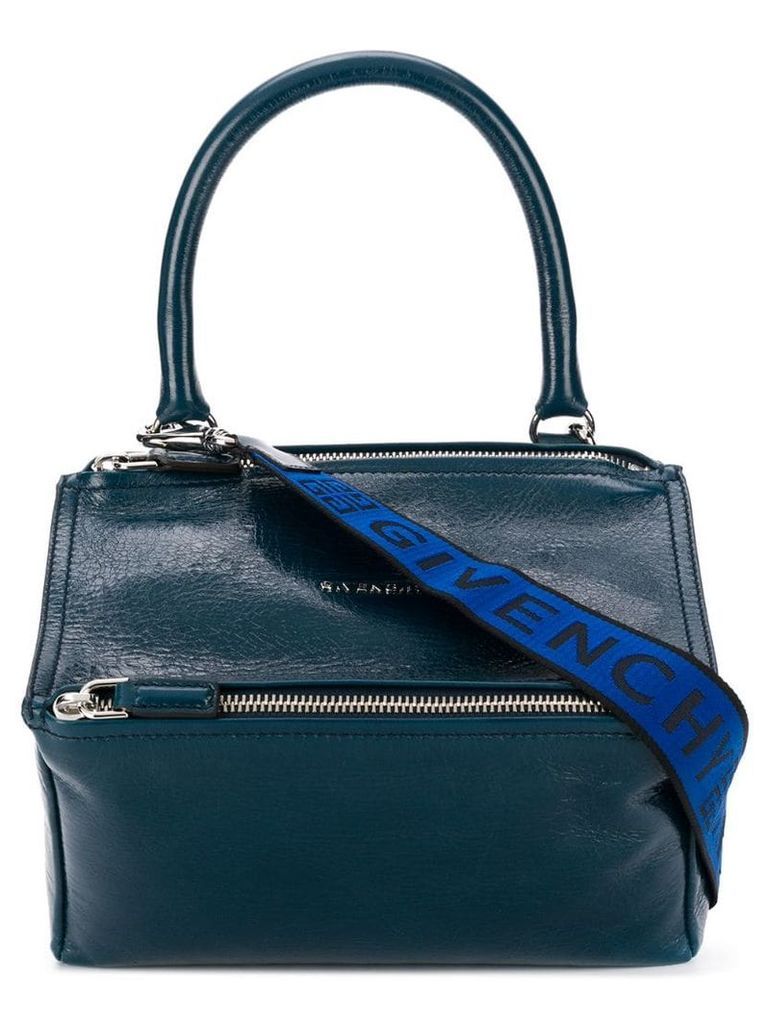 Givenchy small Pandora logo bag - Blue
