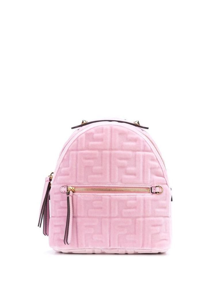 Fendi mini monogram backpack - Pink