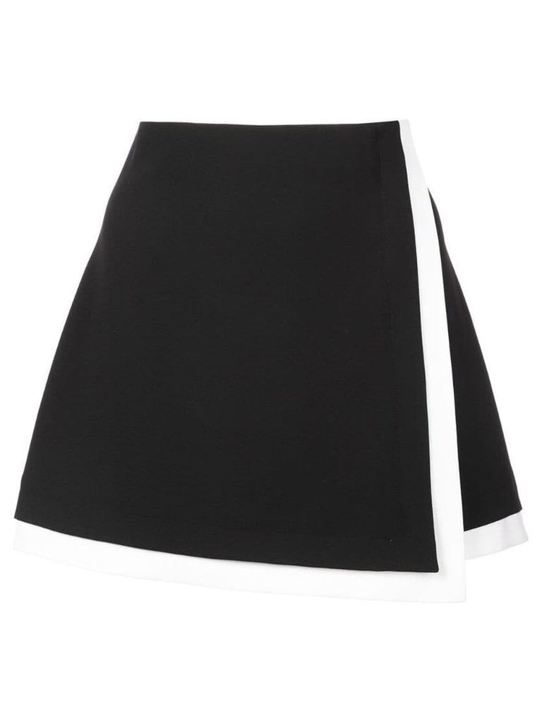 Alice+Olivia wrap mini skirt - Black