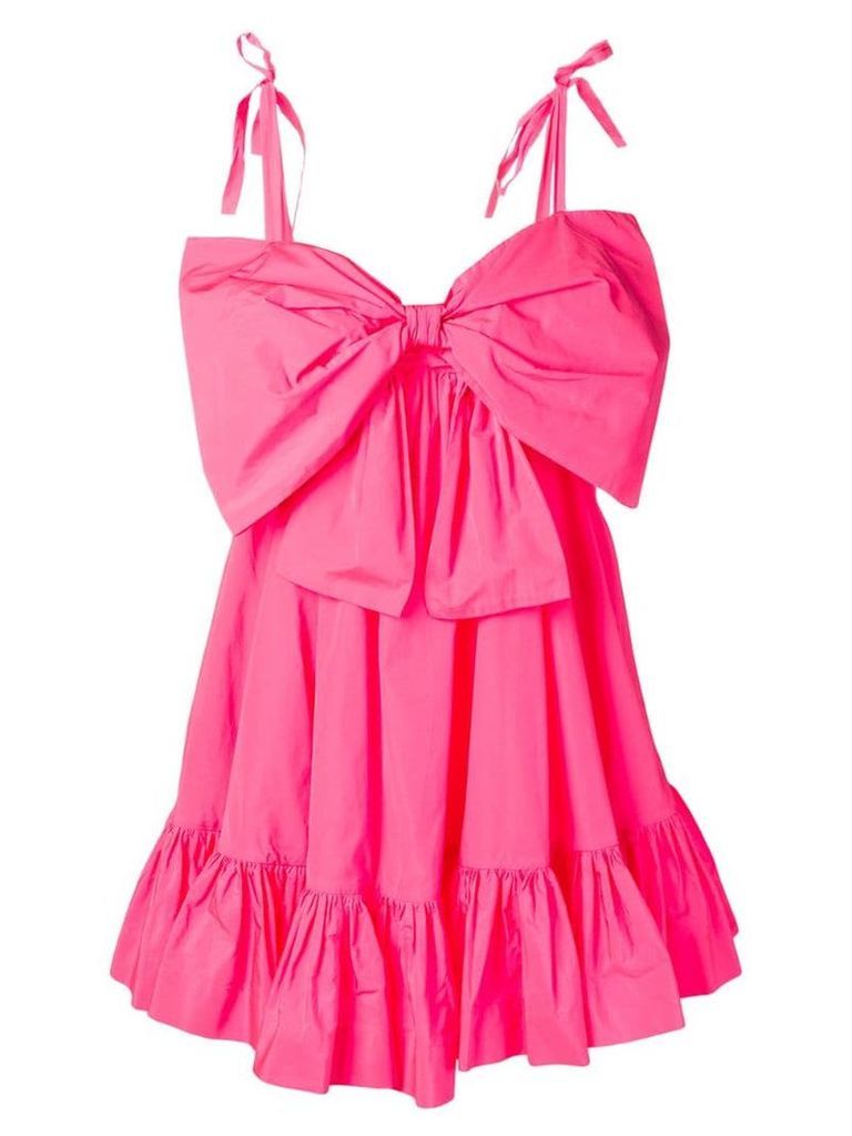 MSGM flared mini dress - Pink