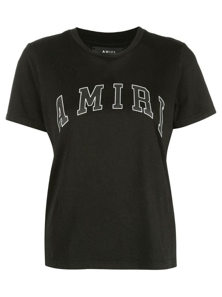 Amiri logo T-shirt - Black