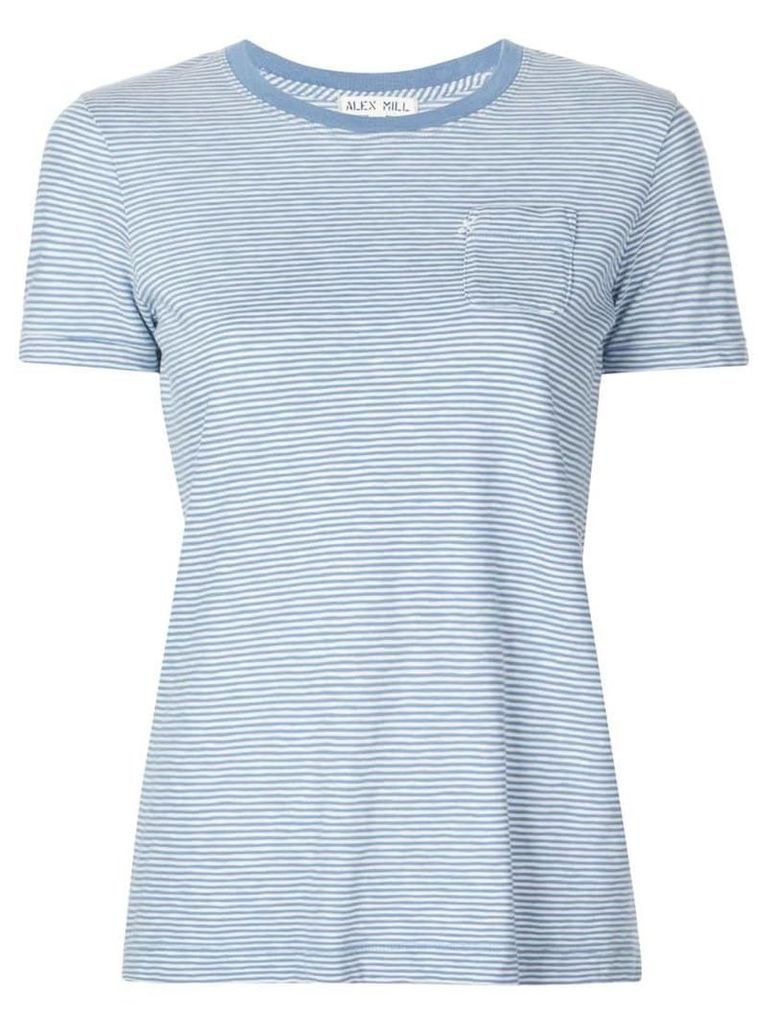 Alex Mill chest pocket striped T-shirt - Blue