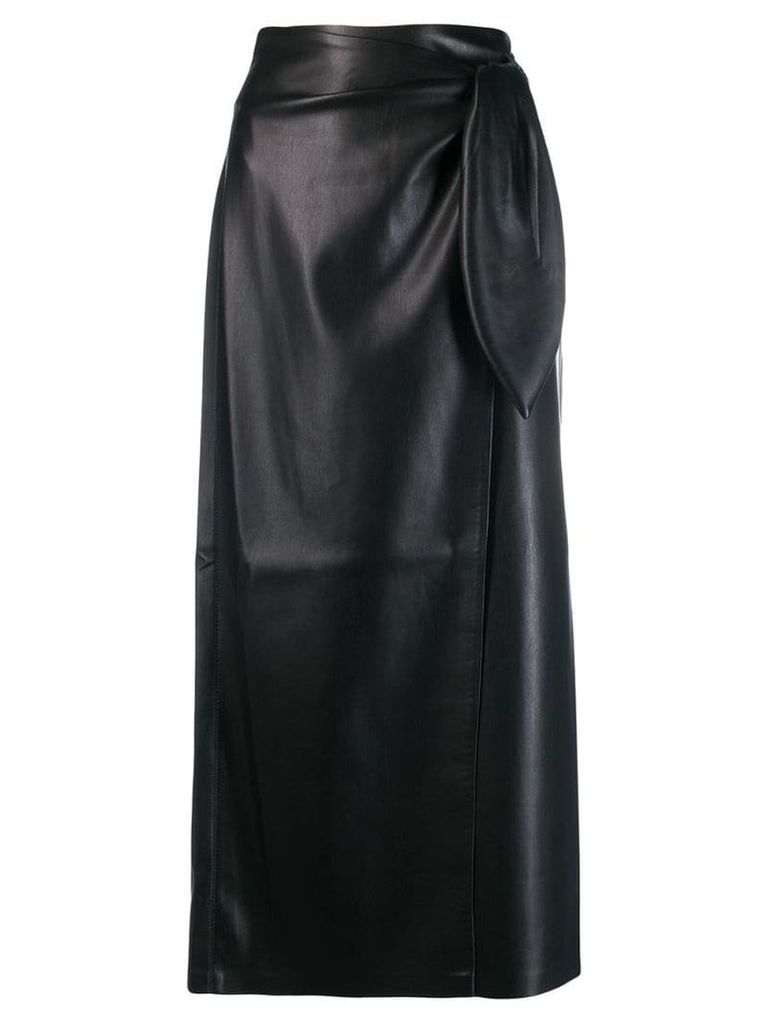 Nanushka high waisted pencil skirt - Black