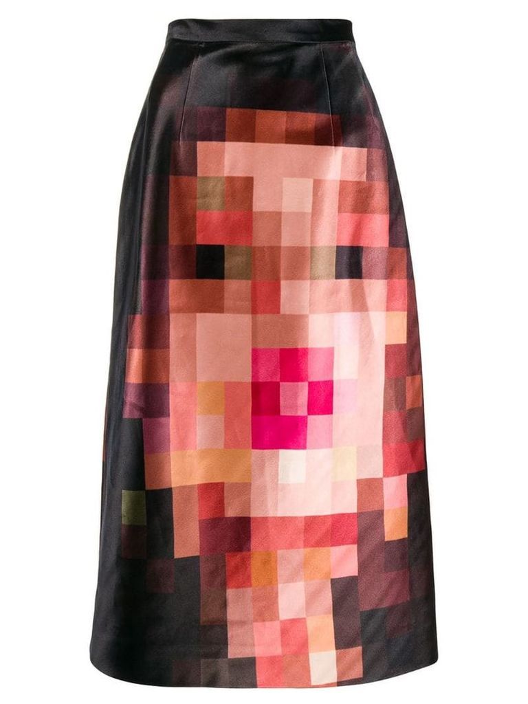 Marni digital print skirt - Pink