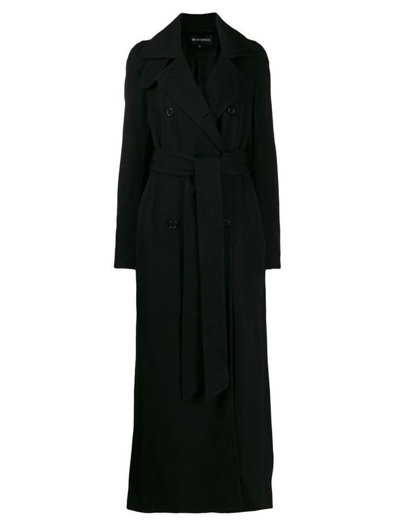Ann Demeulemeester tie waist coat - Black