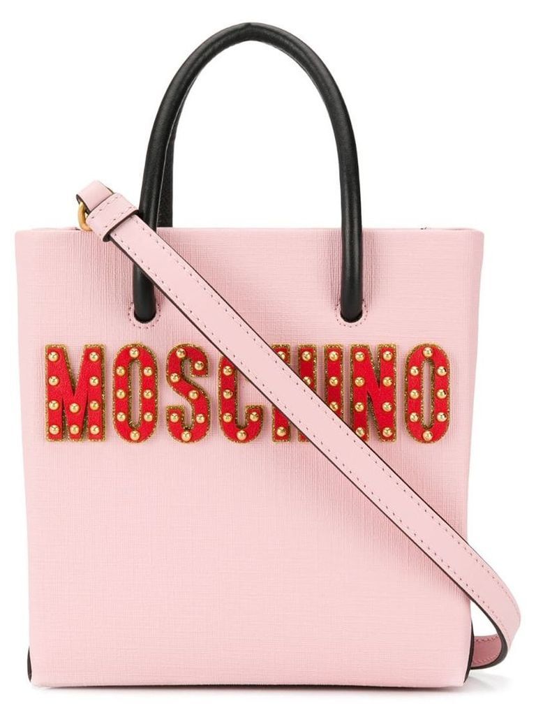 Moschino Circus Teddy tote bag - Pink