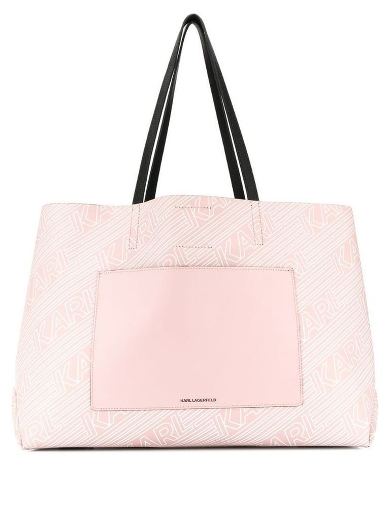 Karl Lagerfeld Karlifornia Shopper - Pink