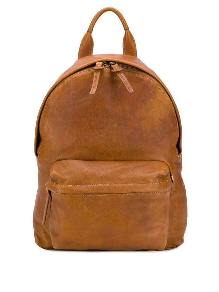 Officine Creative leather backpack - Brown