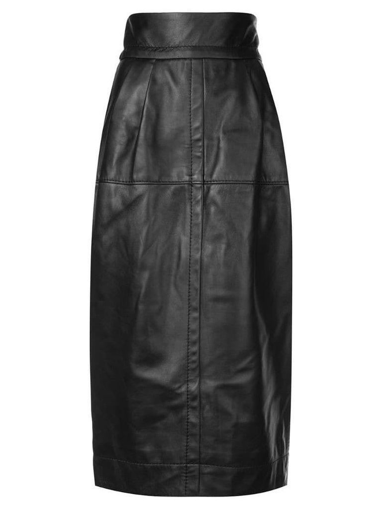 Marc Jacobs high-waisted midi skirt - Black