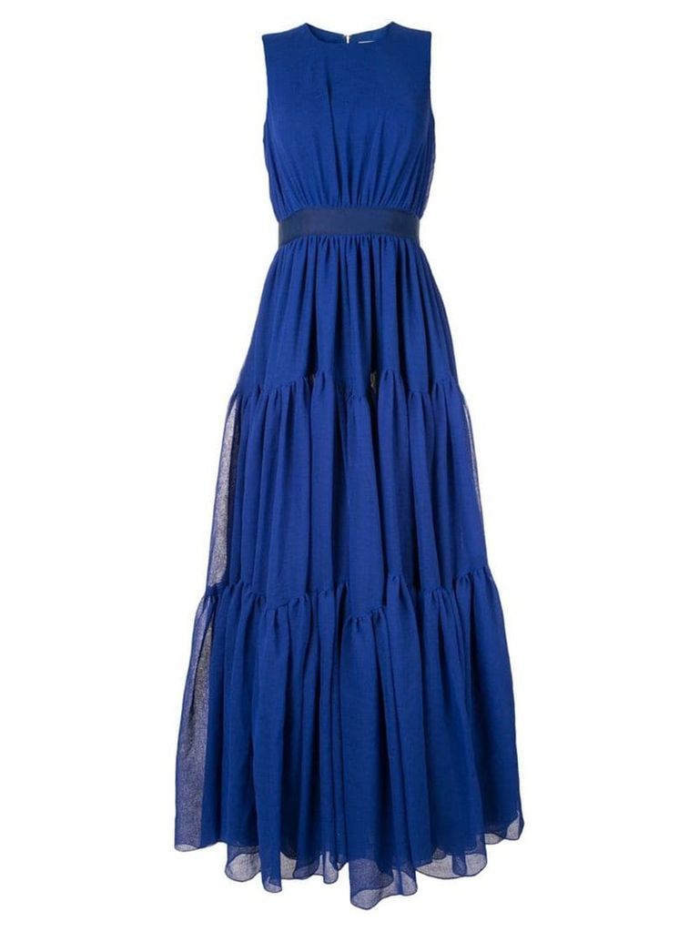 Maison Rabih Kayrouz tiered gown - Blue