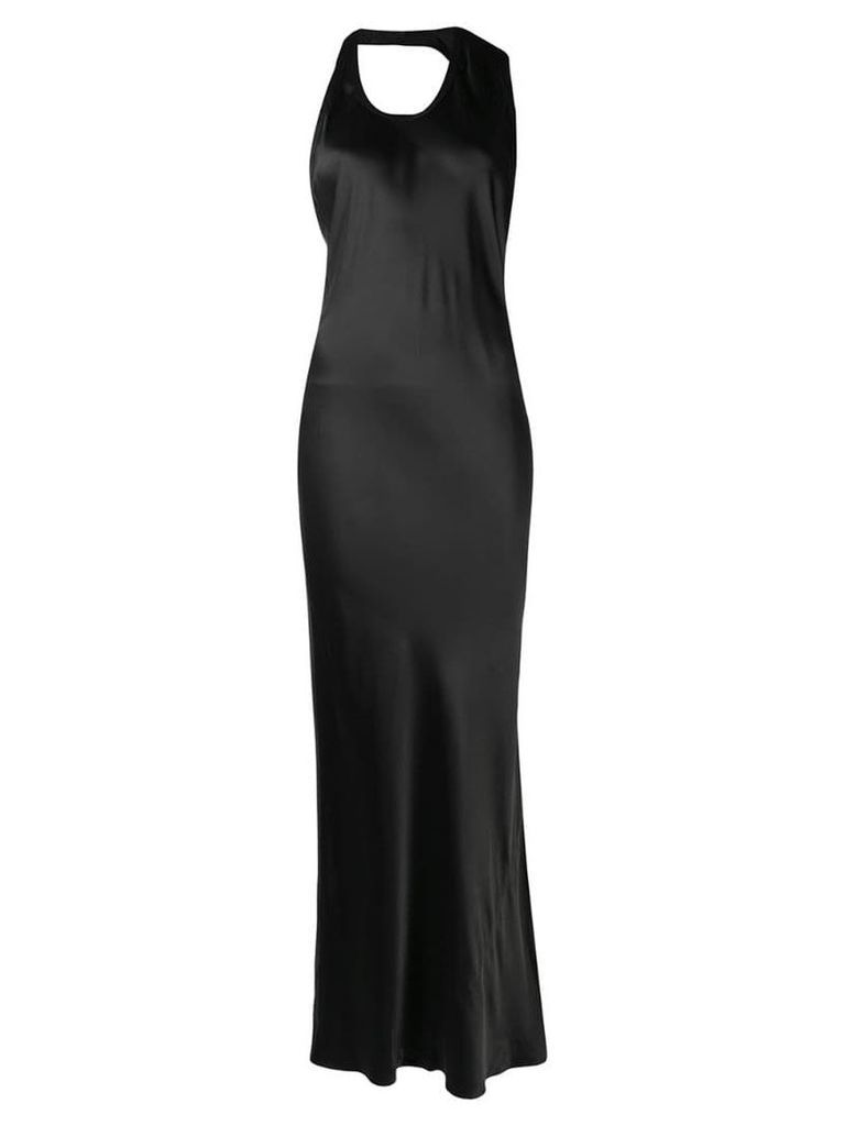 Helmut Lang long slip dress - Black